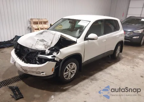 2012 Volkswagen Tiguan Le from USA, damaged, VIN WVGAV7AX7CW546561